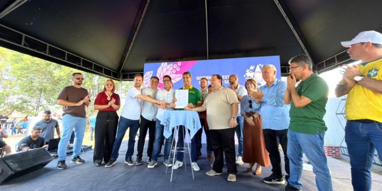 Anchieta: Inaugurada a pavimentação da estrada de Chapada do A