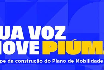 Piúma: Prefeitura convida você a participar da construção do Plano de Mobilidade Urbana