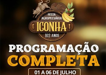 Iconha: Confira a programação completa da Festa Agropecuária dos 102 anos do município