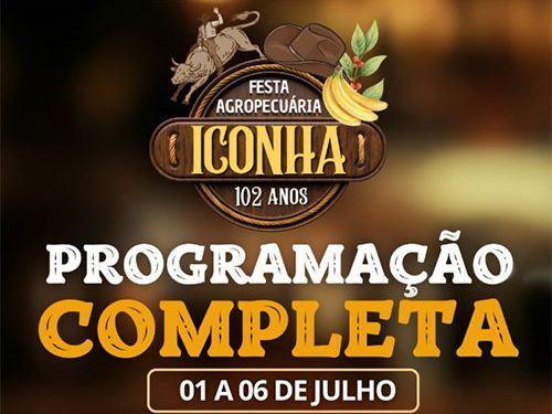 Iconha: Confira a programação completa da Festa Agropecuária dos 102 anos do município