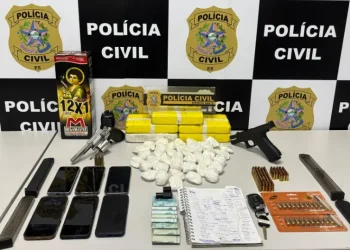 Vila Velha e Guarapari: Polícia Civil apreende cocaína de alta pureza, armas e munições